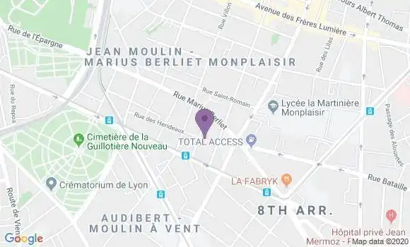Localisation Duhoo Hélène