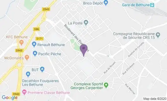 Localisation Caulier Francis