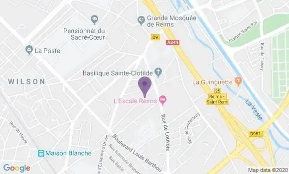 Localisation Bauquaire Bénédicte