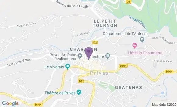 Localisation Gazut Guillaume