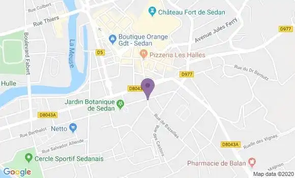 Localisation Chopineaux Philippe