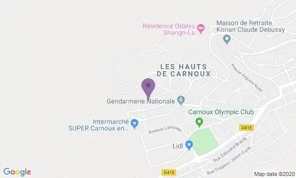 Localisation Germann Nollet Isabelle