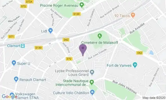 Localisation Chemineau Yves