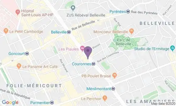 Localisation Rebillon Isabelle