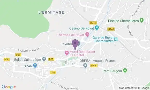 Localisation Martinon Claude