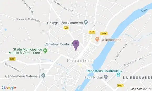 Localisation Pale Stéphane