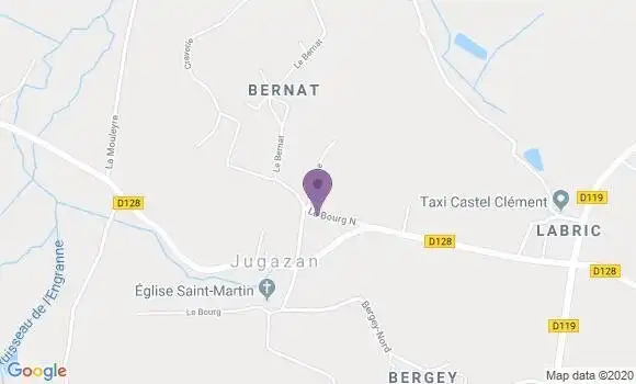 Localisation Martin Grégory