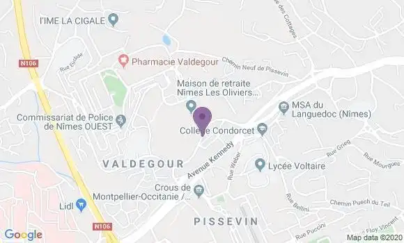 Localisation Roubeau Yann