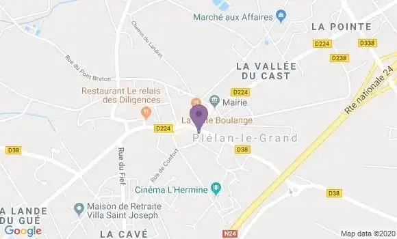 Localisation Eon Dominique