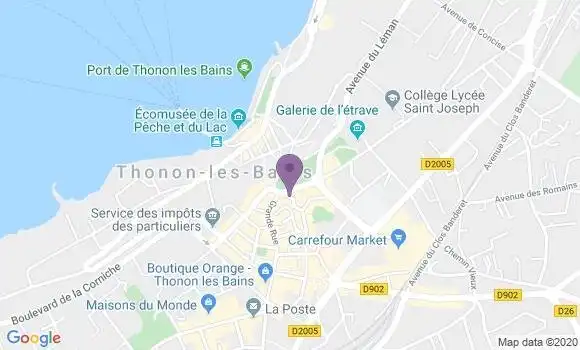 Localisation Hotelier Marc