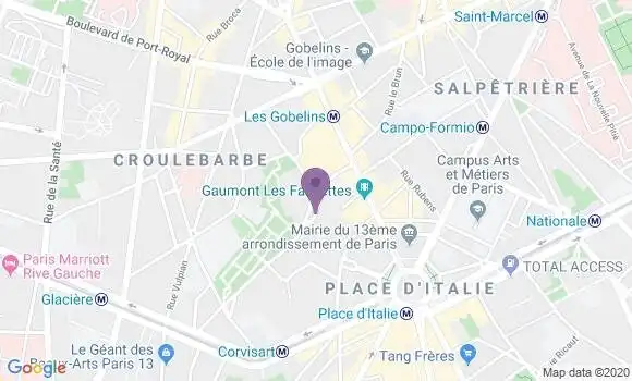 Localisation Bazin Bruno
