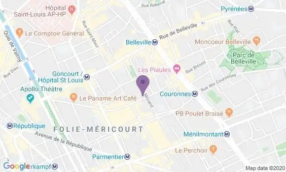 Localisation Chauvin Christophe