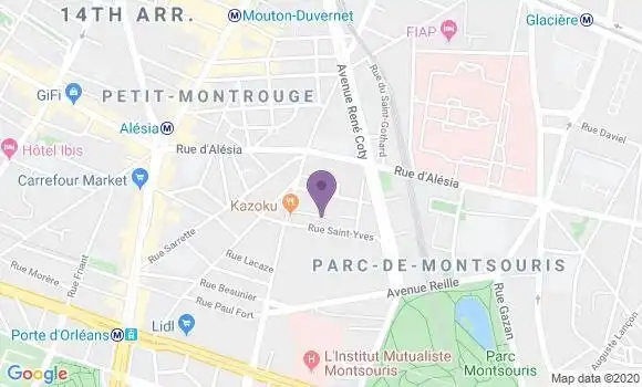 Localisation Francois Nathalie