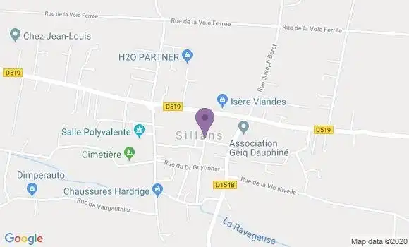 Localisation Pepillo Jean François