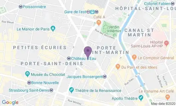 Localisation Le Vaillant Anne Claire