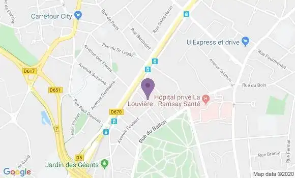 Localisation Duquenoy Bertrand