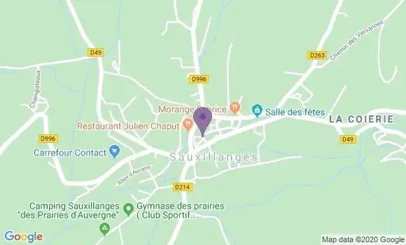 Localisation Mascret Sciuto Danièle