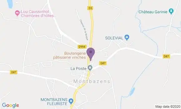 Localisation Charles Couderc Catherine