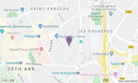 Localisation Bonnenfant Nicolas