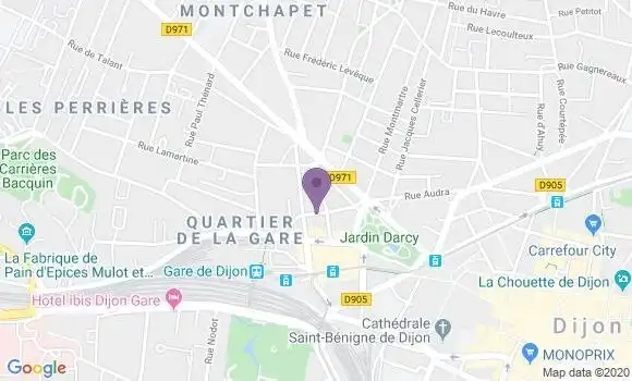 Localisation De Sambucy de Sorgue André