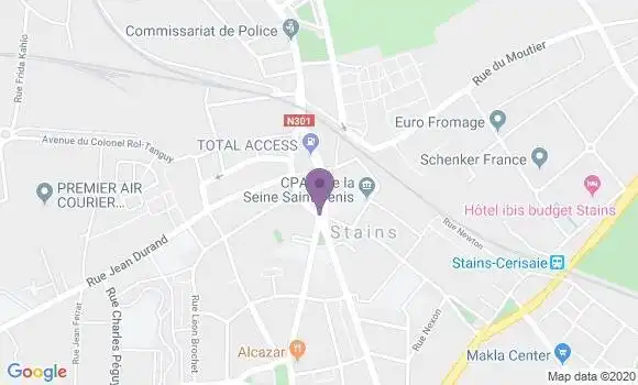 Localisation El Ghazali Boubaker