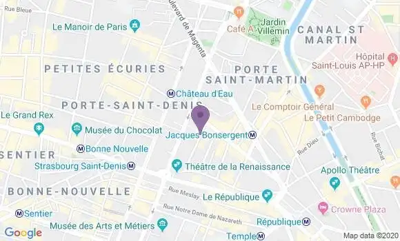 Localisation Gardera Patrice