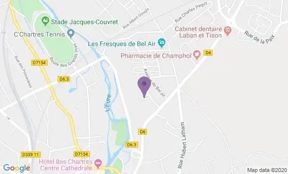 Localisation Bridet Jean François