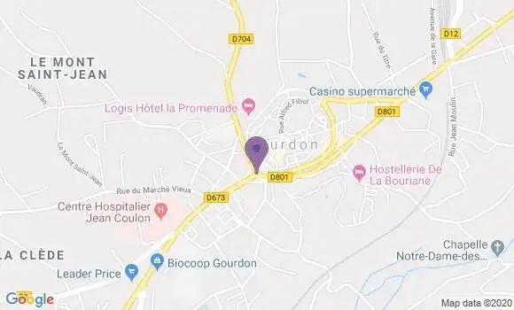 Localisation Barret Bruno