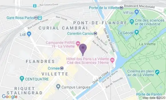 Localisation Cadot Wrightson Jane