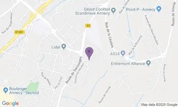 Localisation Belleville Laurent