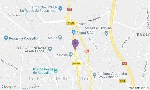 Localisation Serratrice Bruno