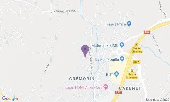 Localisation Arnoux Guy