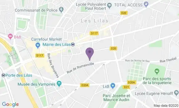 Localisation Berty Philippe