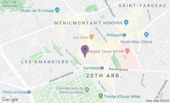 Localisation Thirard Emmanuel