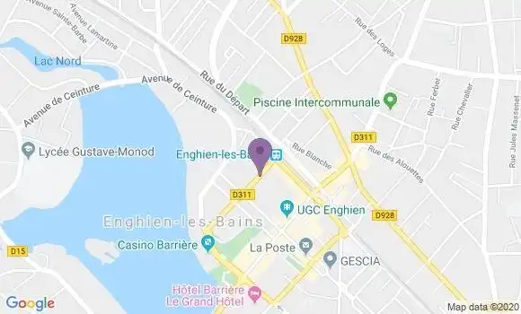 Localisation Le Denmat Jean Marc
