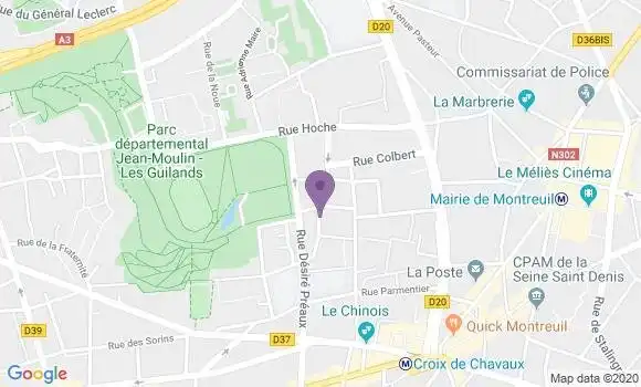 Localisation Eschapasse Caroline