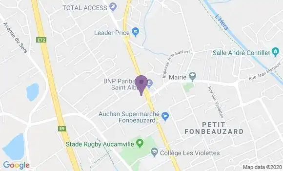 Localisation Pesque Claude