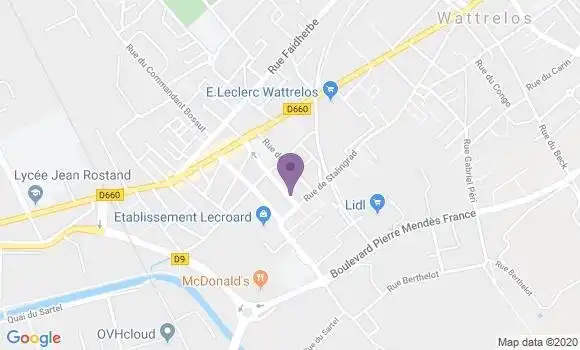 Localisation Hespel Christophe