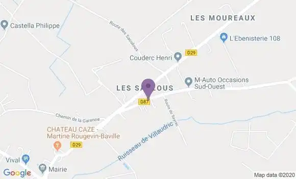 Localisation Sinquin Pascale