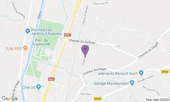 Localisation Mevel Franck