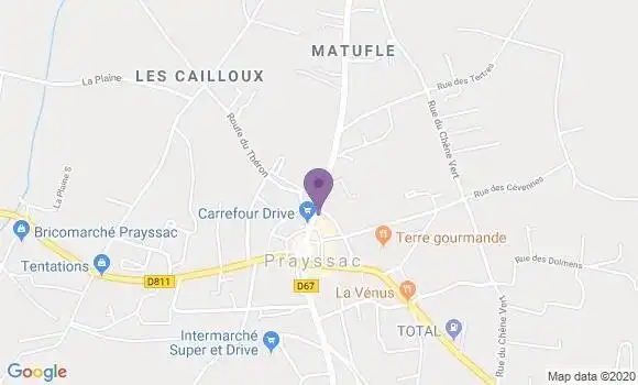 Localisation Liarsou Claudine
