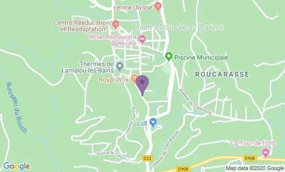 Localisation Causse Florence