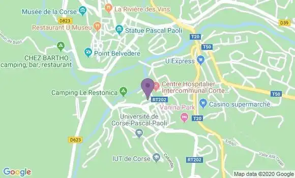 Localisation Carlotti Pinet Elise
