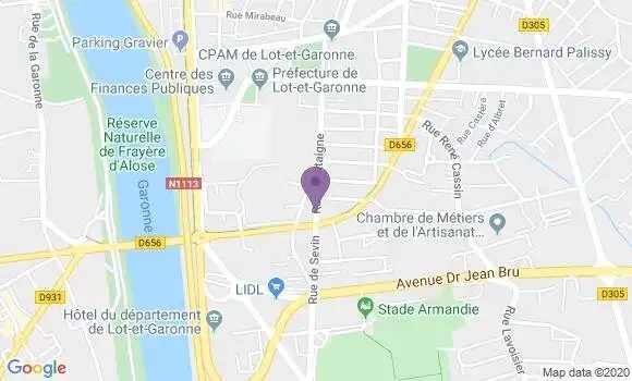 Localisation Carmentran Karine