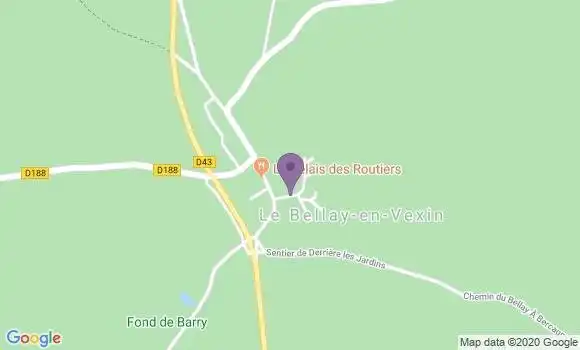 Localisation Monier Pascale