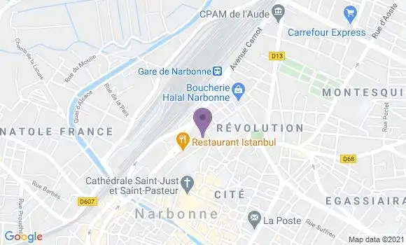Localisation Deffayet Pascale