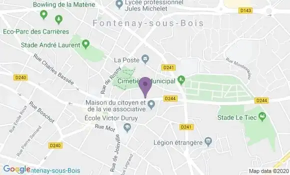 Localisation Berthier Stéphane