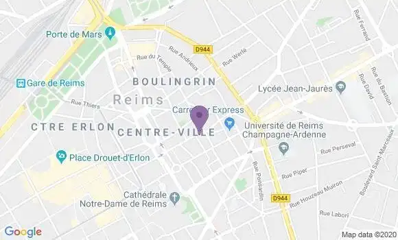 Localisation Oudinot Hervé