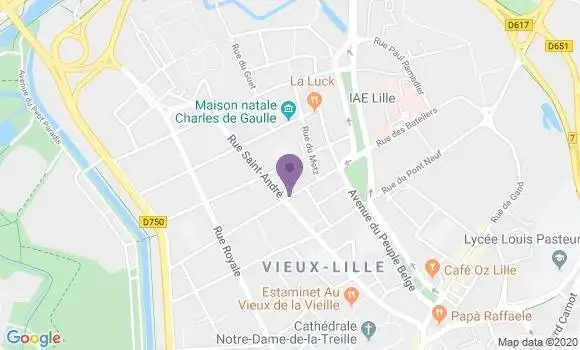 Localisation Dandois Antoine