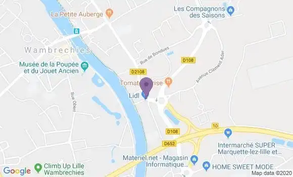 Localisation Vermeersch Amaury